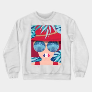 Paris. Reflection. Crewneck Sweatshirt